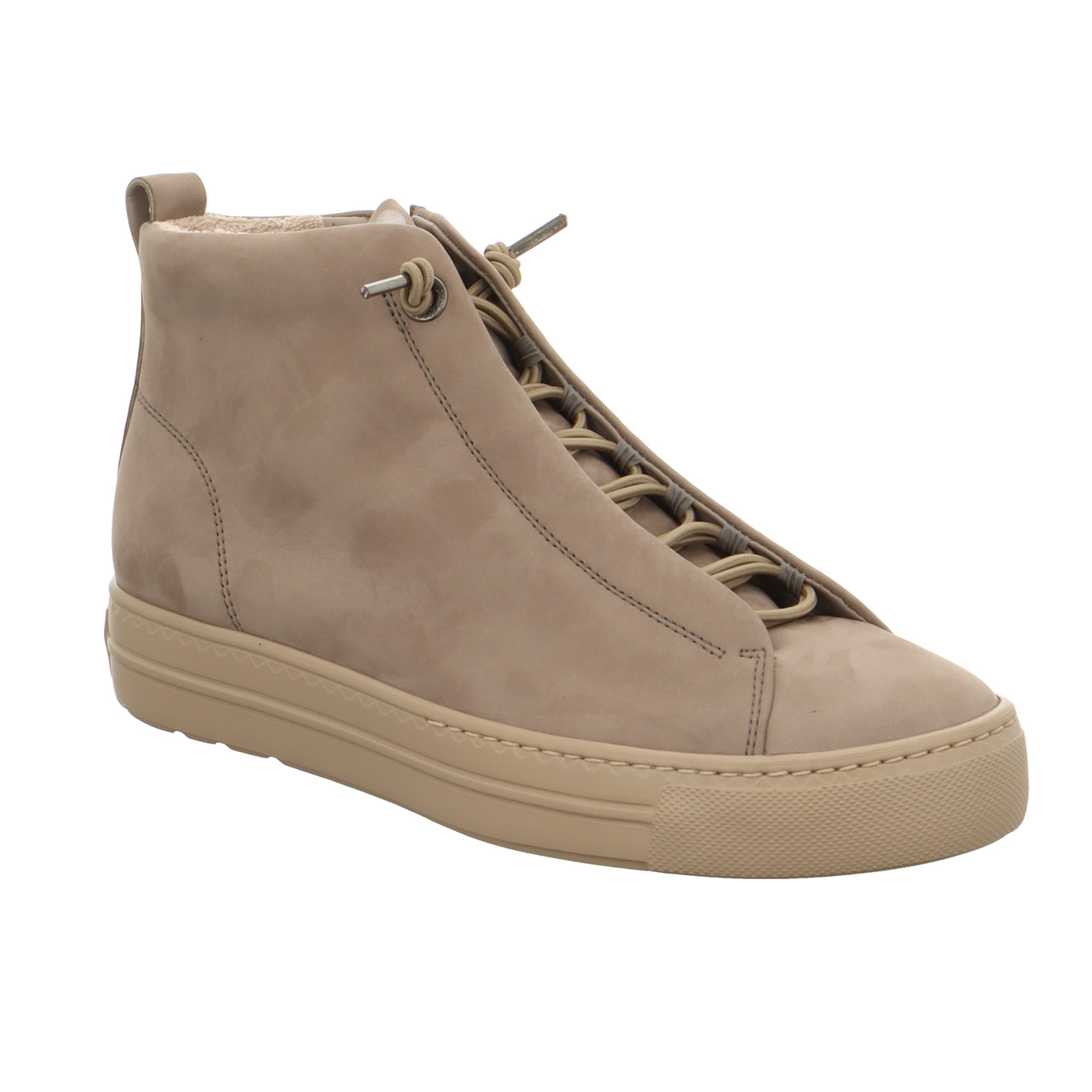 Schnürboots beige
