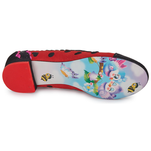 Irregular Choice - BUG IT UP - Rouge / Noir