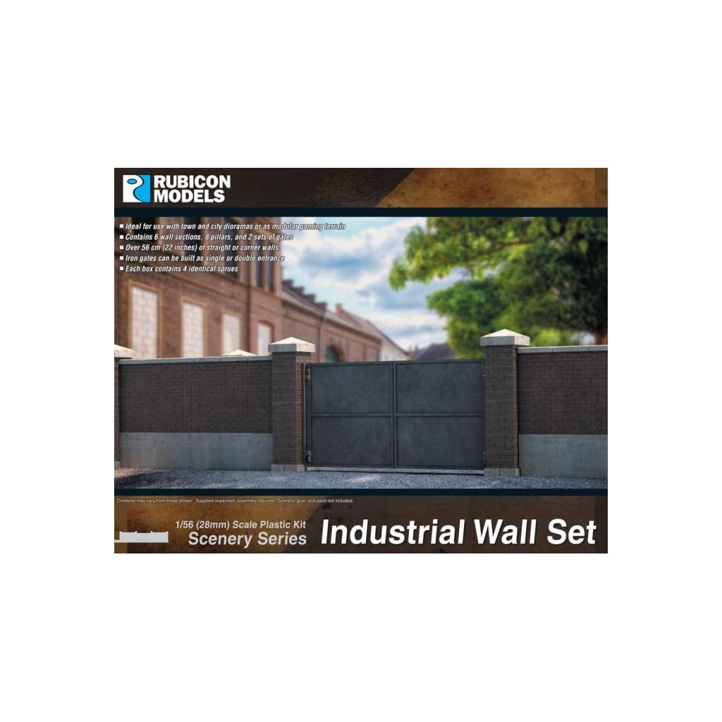 Rubicon Scenery: Industrial Wall Set