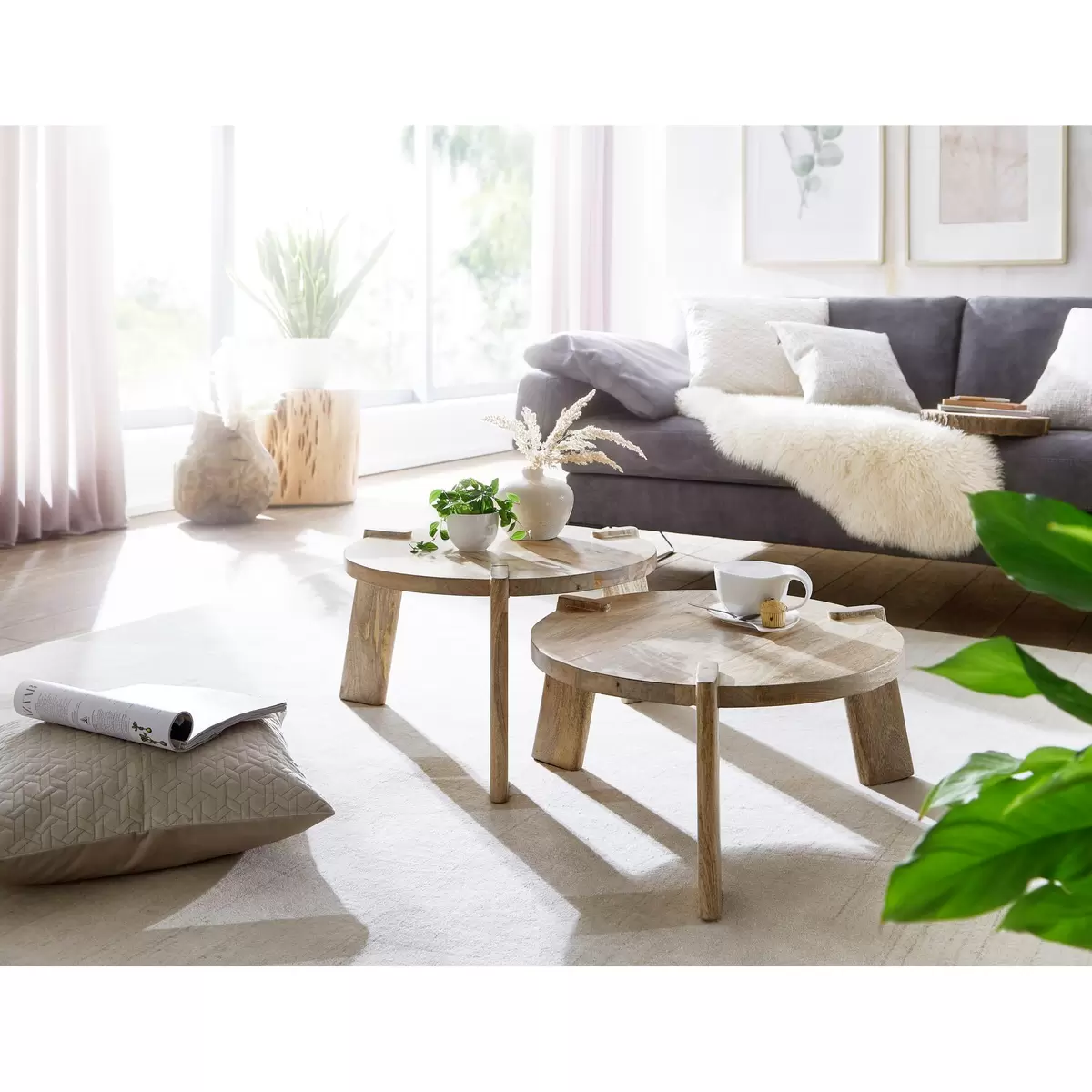 Couchtisch Albero Hellbraun
