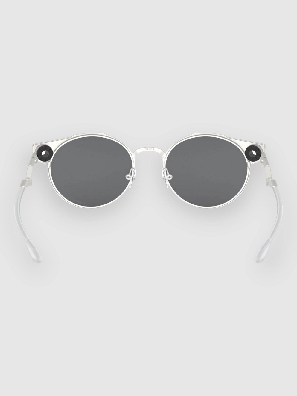 Oakley Deadbolt Satin Chrome Sunglasses prizm black