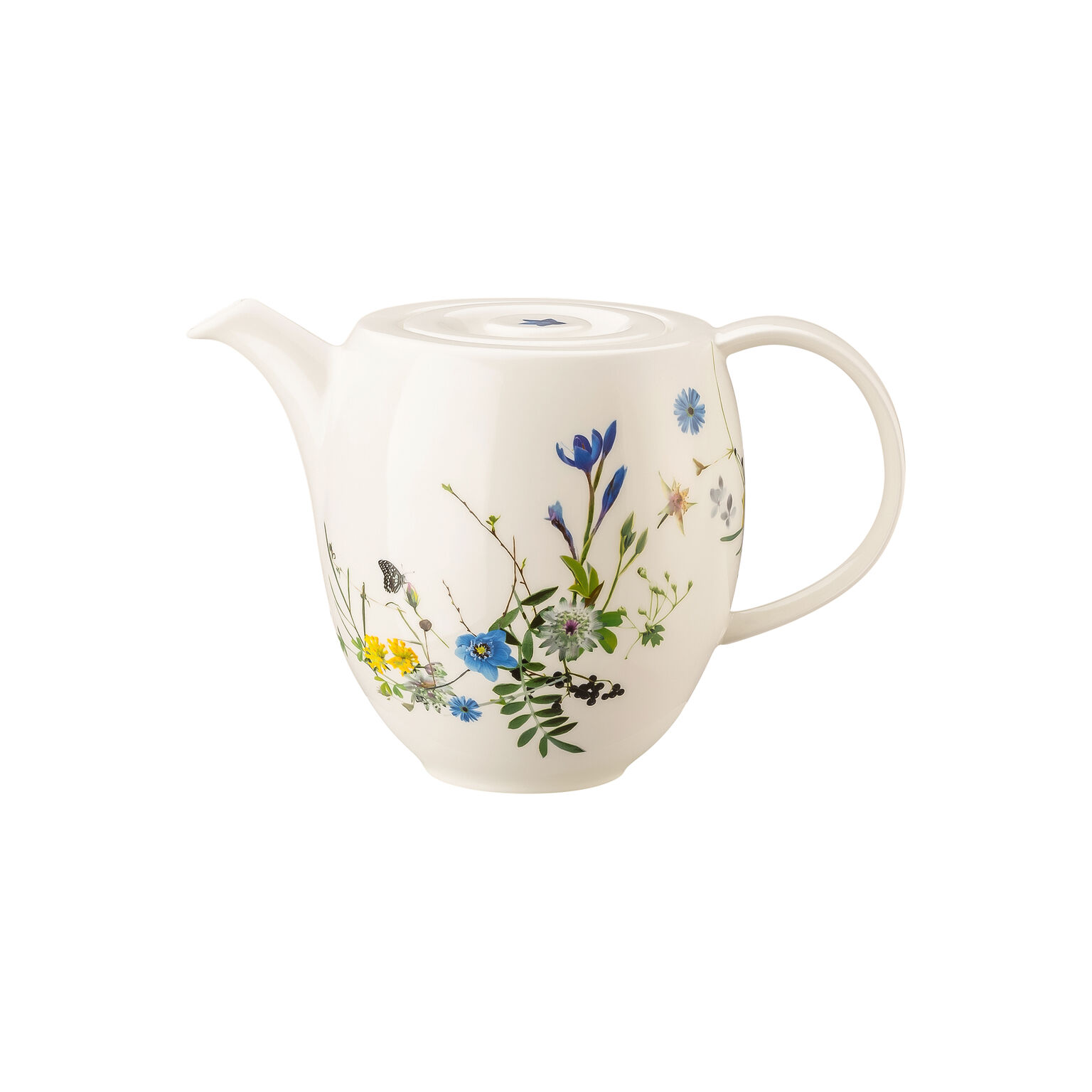 Brillance Bone China Fleurs des Alpes Kaffeekanne 6 Pers.