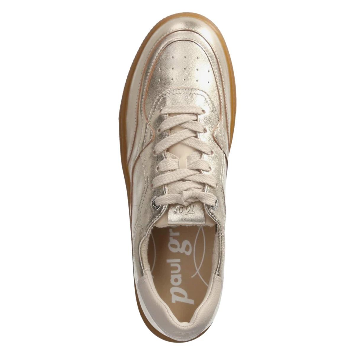 Paul GreenLow Sneaker - platino/biscuit