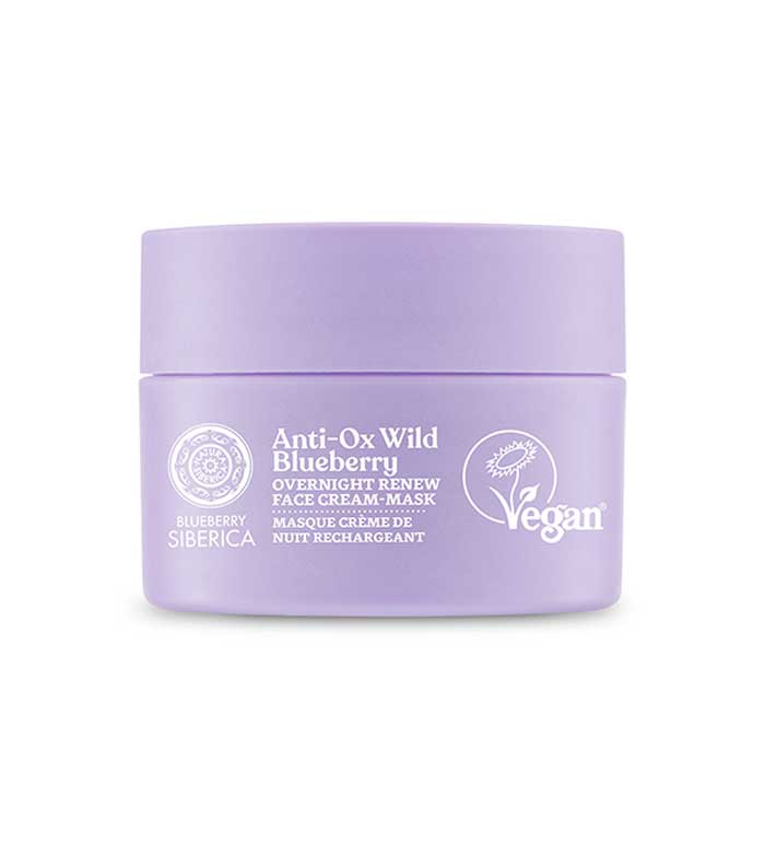 Natura Siberica - *Blueberry Siberica* - Máscara facial de renovação noturna