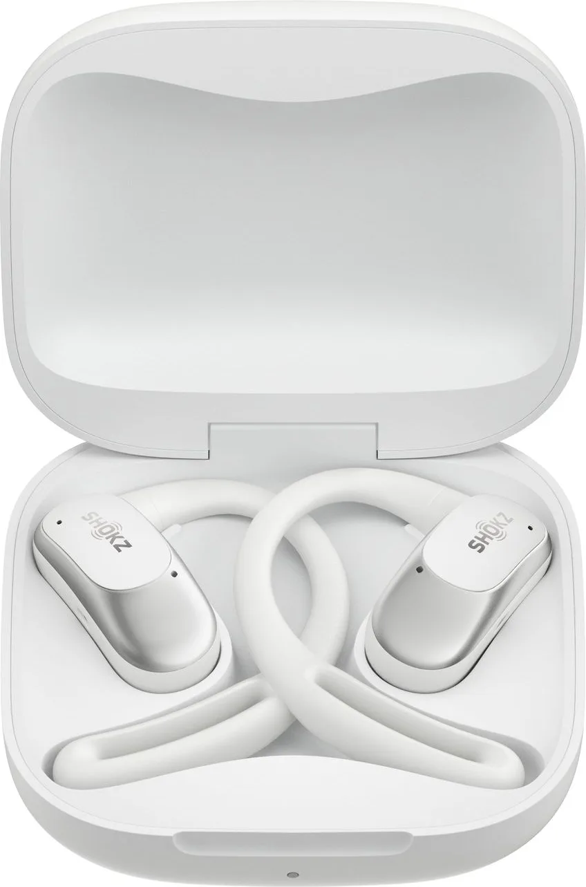 Shokz OpenFit Air Blanc Écouteurs True Wireless