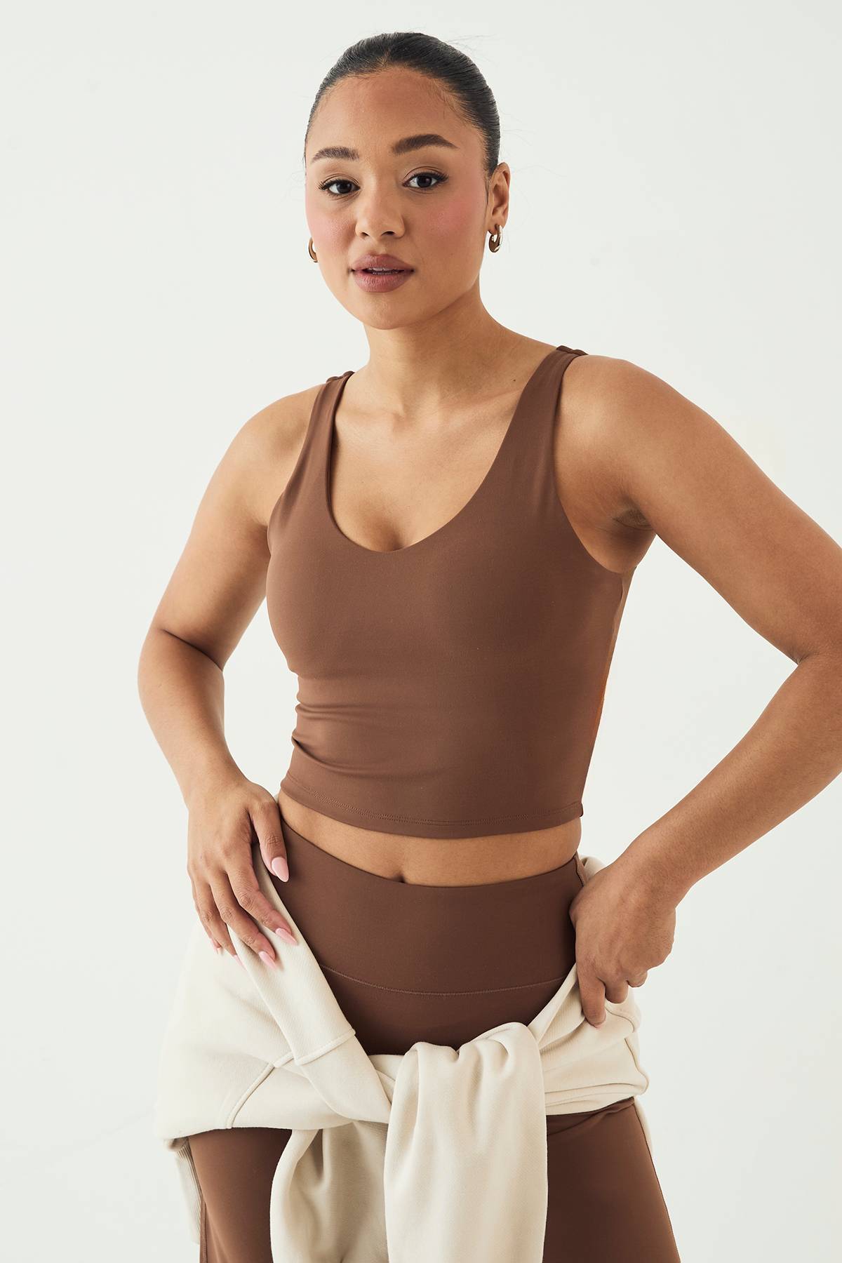 Brassière De Sport Longue Plongeante Ultra Sculptante Dsgn Studio