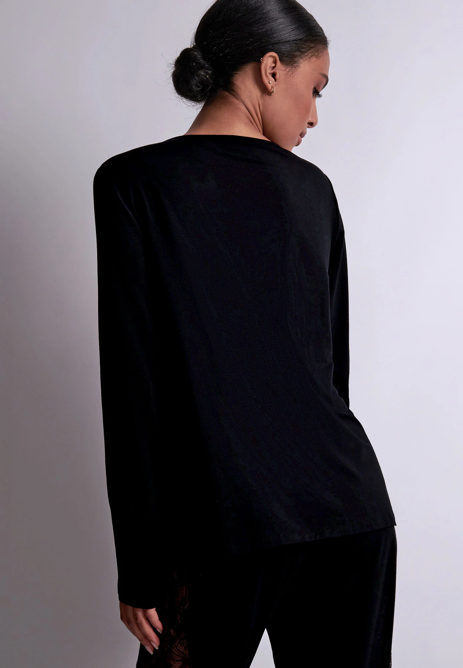 LAZY DAYS - Top manches longues | Noir
