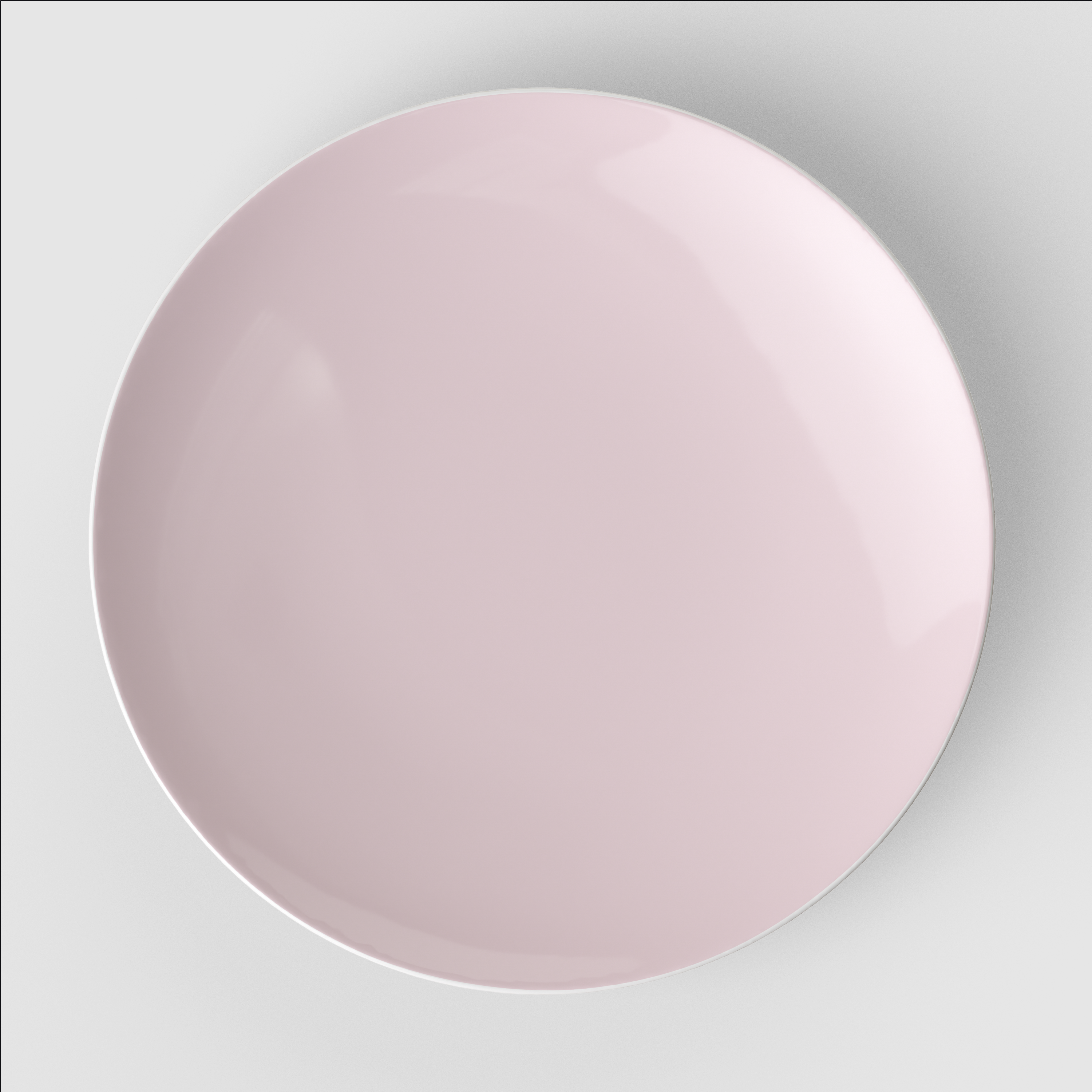 Rose Garden Dinner plate Pink, 11.3'', Premium Porcelain