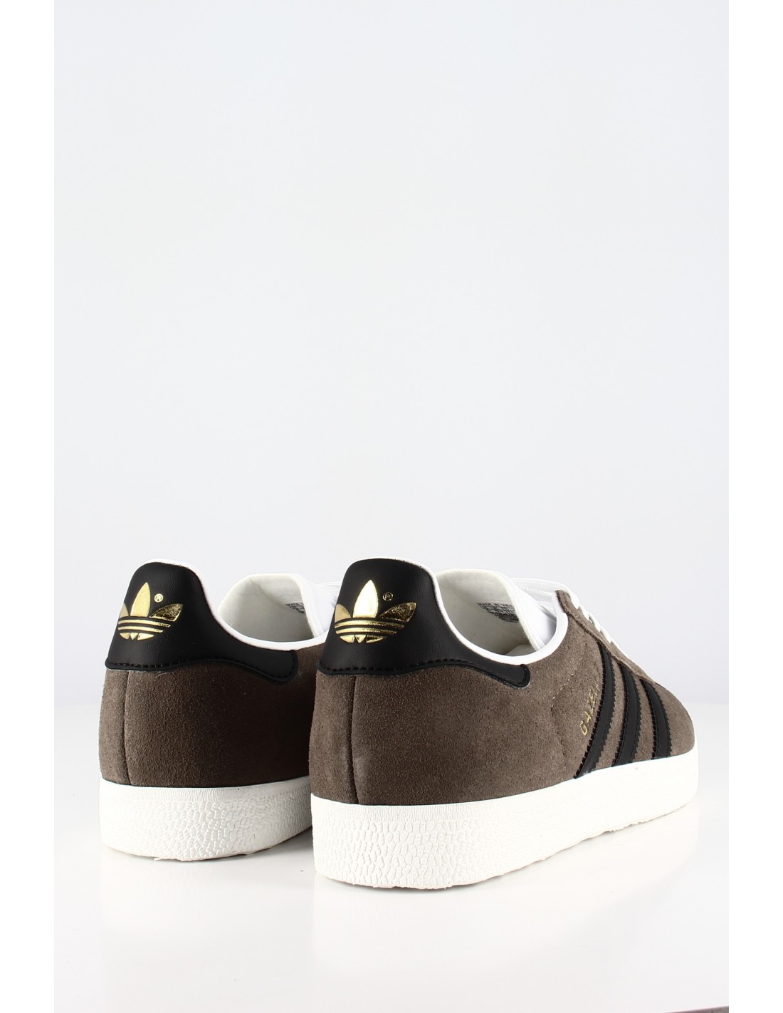 adidas Sneakers Femme Gazelle Marron/Noir Daim
