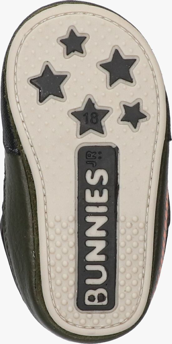 BUNNIESJR groene bunniesjr babyschoenen zeb zacht