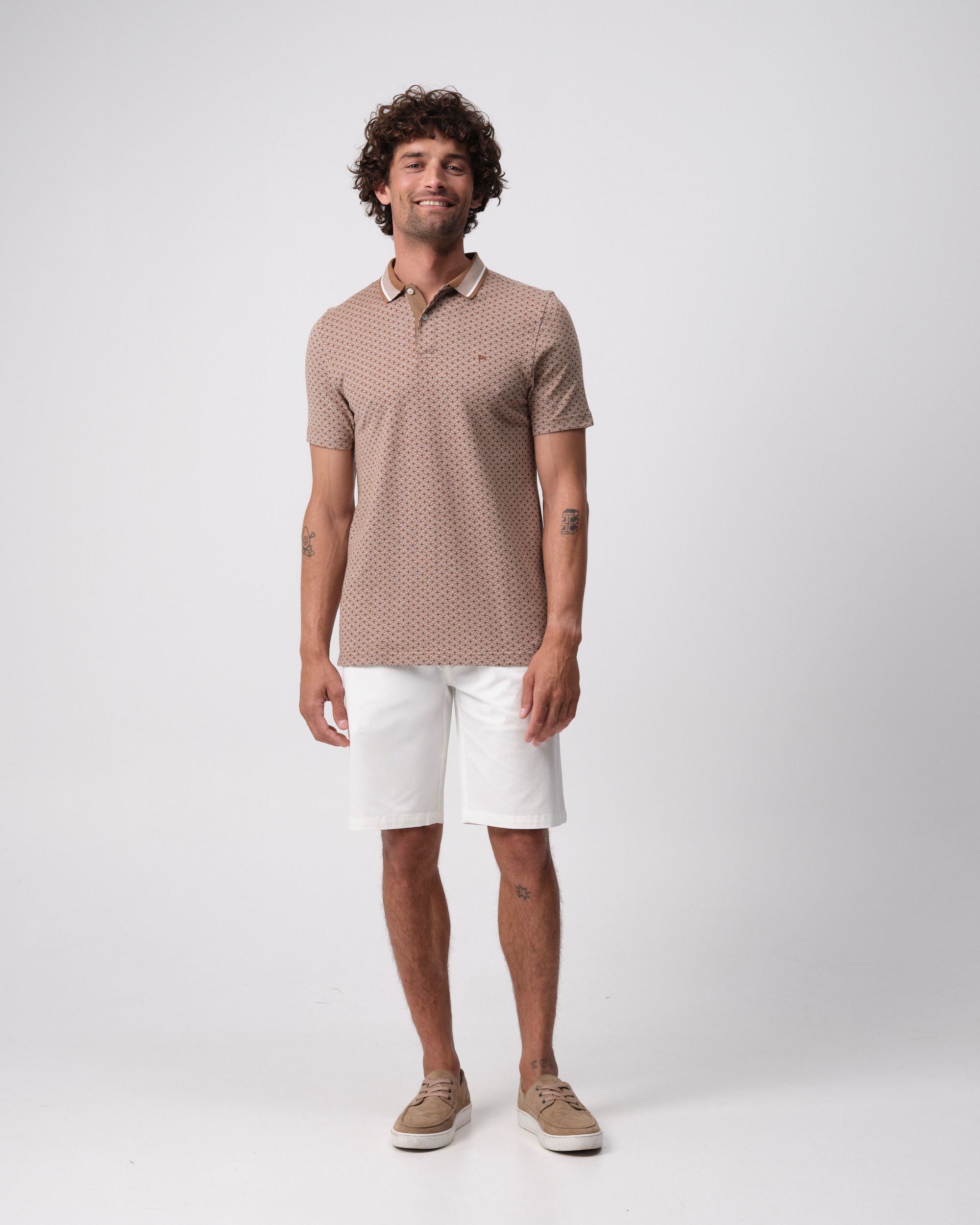 Campbell Stanson AOP Polo KM