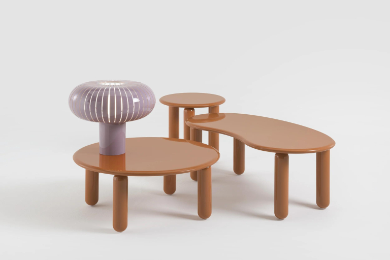 Kartell Teresa tafellamp oranje