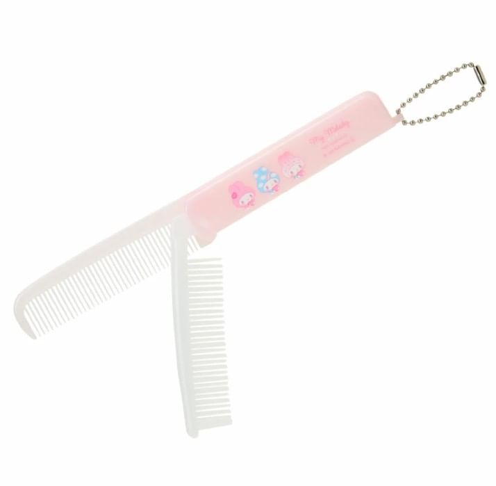 Sanrio - My Melody opvouwbare borstel- en kamset (My Melody 50-jarig jubileum)