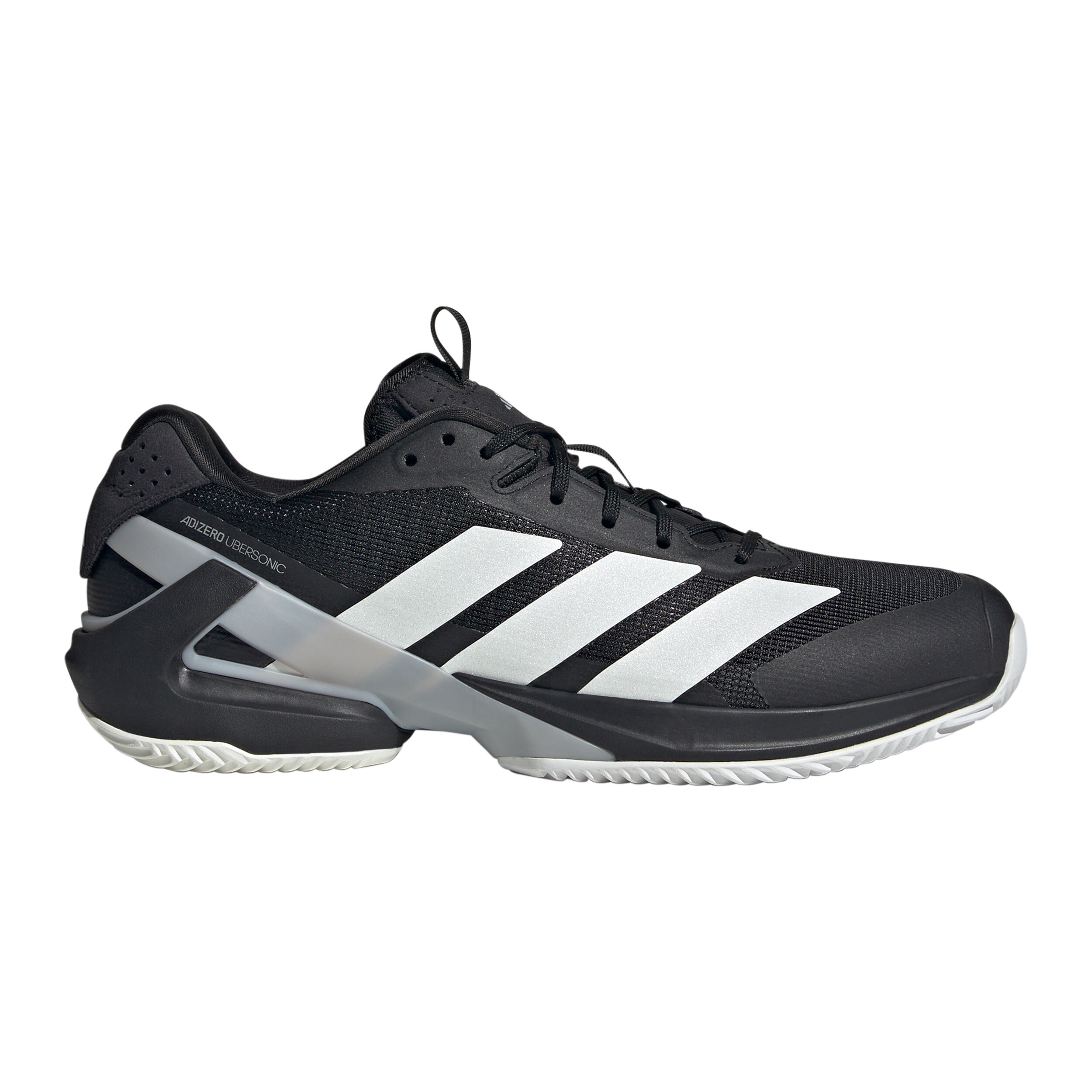 adidas Adizero Ubersonic 5 Chaussure Terre Battue Hommes - Noir , Argent
