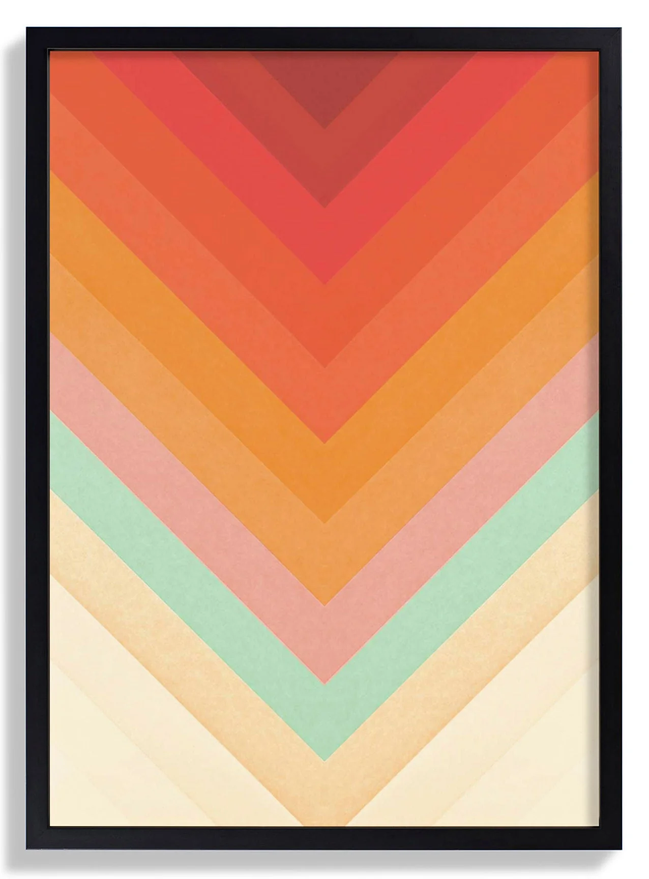 Regenbogen Chevrons von Florent Bodart