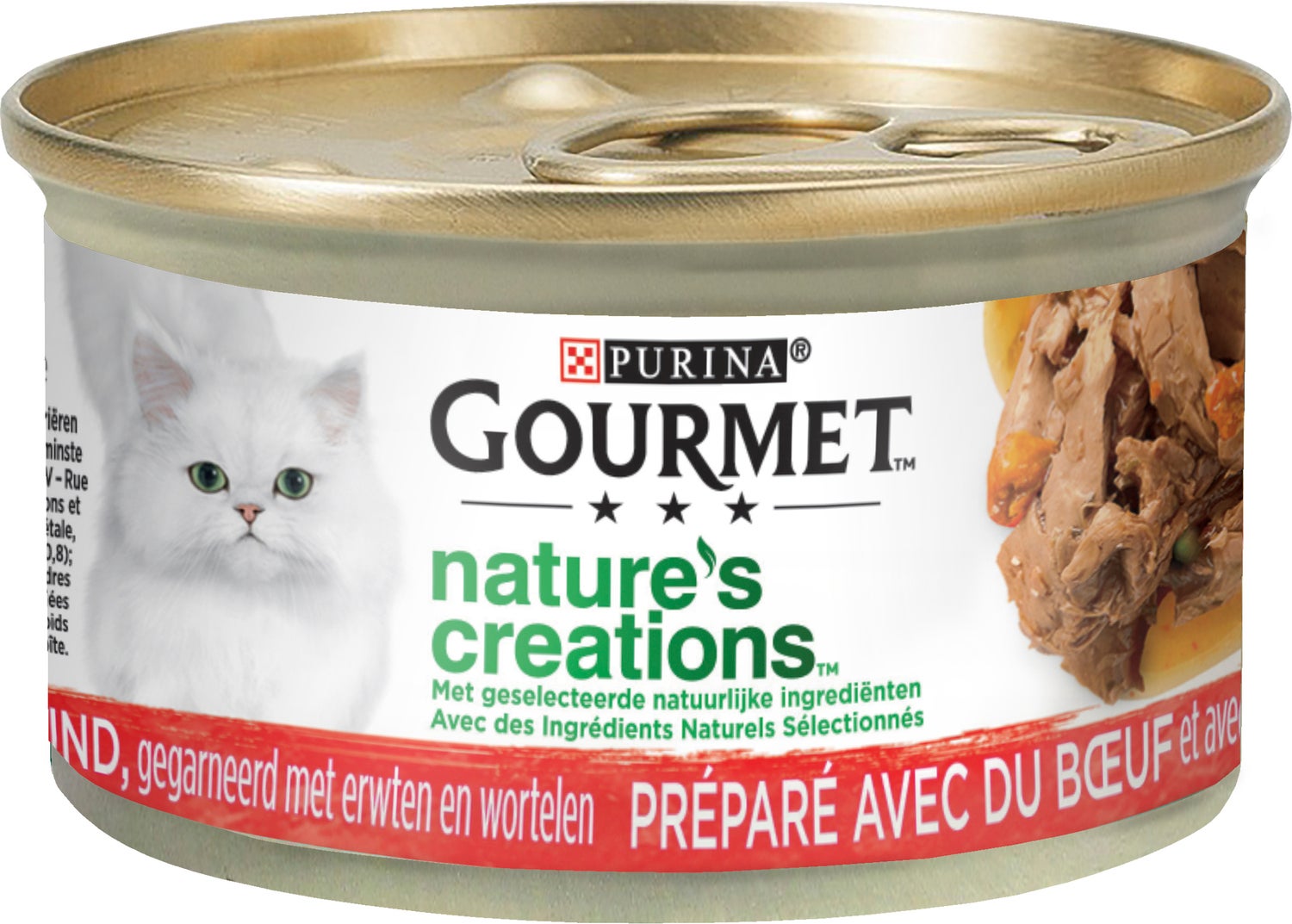 Groumet kattenvoer Nature’s Creations rund 85 g