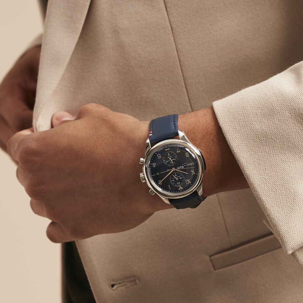 Montre Eden Park Club Bleu