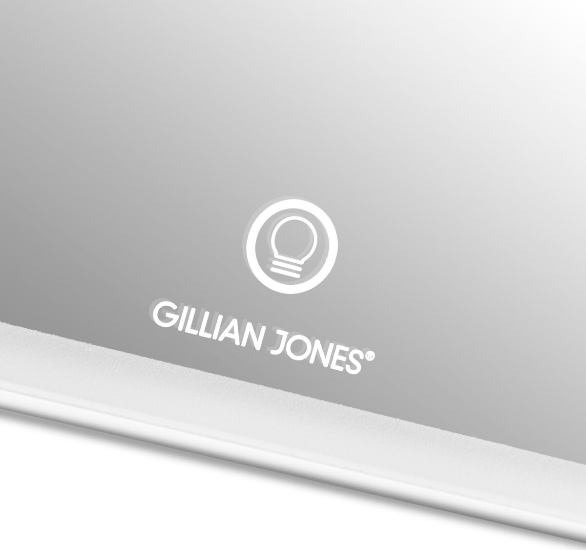 Gillian Jones - Makeup Spejl Med Lys Og Touch - Hvid Tablet Mirror With Led And USB-C Charging White