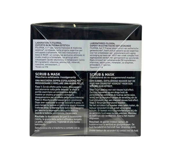 FILORGA Scrub & Mask Masque exfoliant réoxygénant