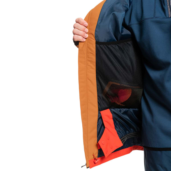 Veste de ski QUIKSILVER SYCAMORE JK M SNJT BUCKTHORN BROWN