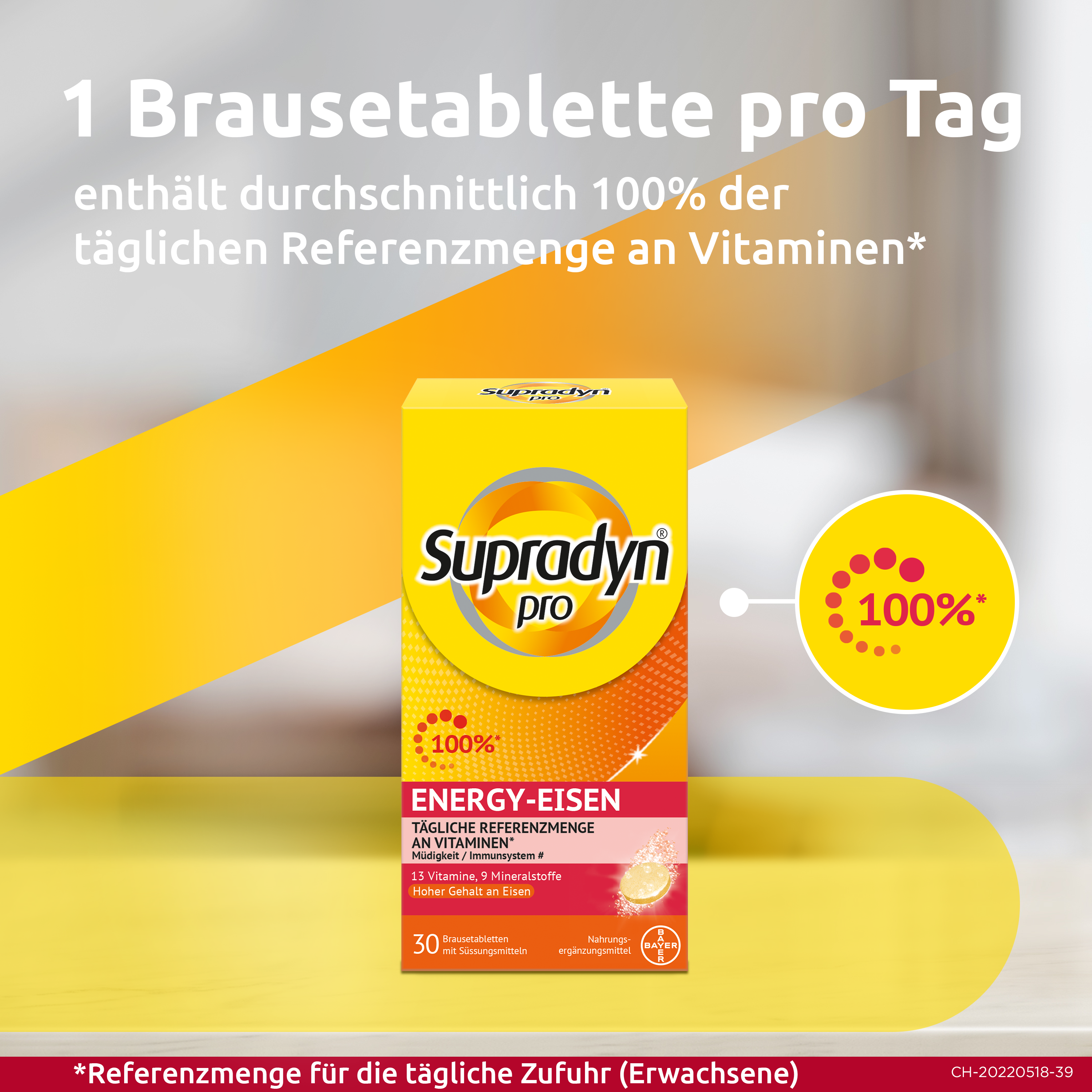 SUPRADYN PRO energy eisen Brausetabl Ds 30 Stk