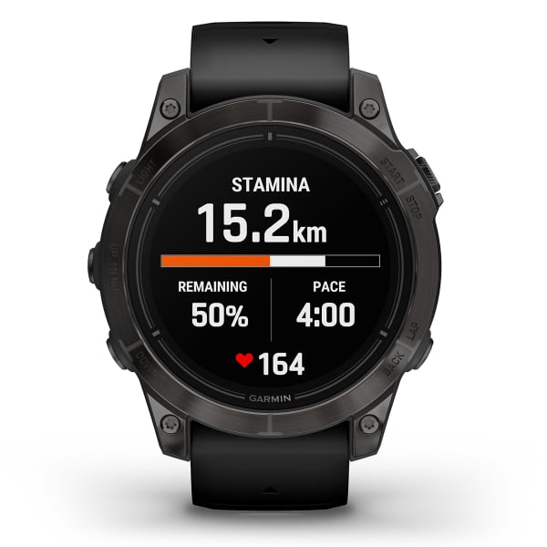 Montre cardio GPS GARMIN EPIX PRO (G2) 47MM SAPPHIRE SAPPHIRE CARBON GREY DLC TITANE BLACK