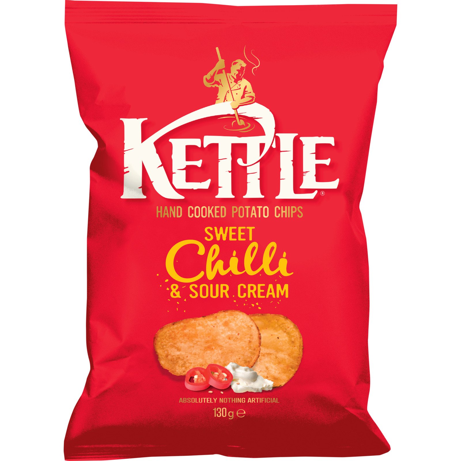 Kettle Chips Sweet Chili & Sour Cream 130 g