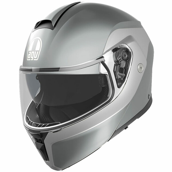 AGV - Casque Streetmodular Levico Gris Clair