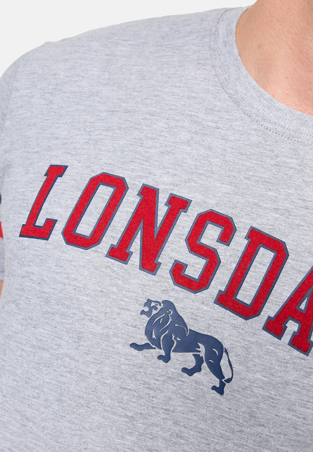 Lonsdale Herren T-Shirt normale Passform BUNNAGLANNA