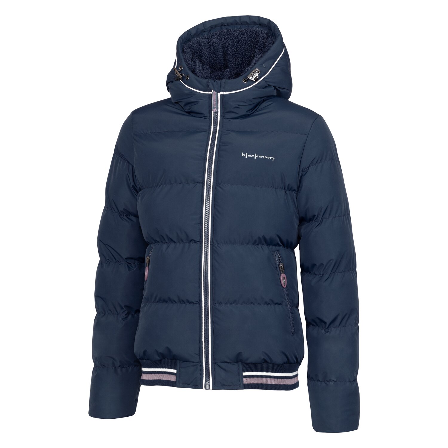 black forest kids Steppjacke mit Reflex  - navy - 98-104