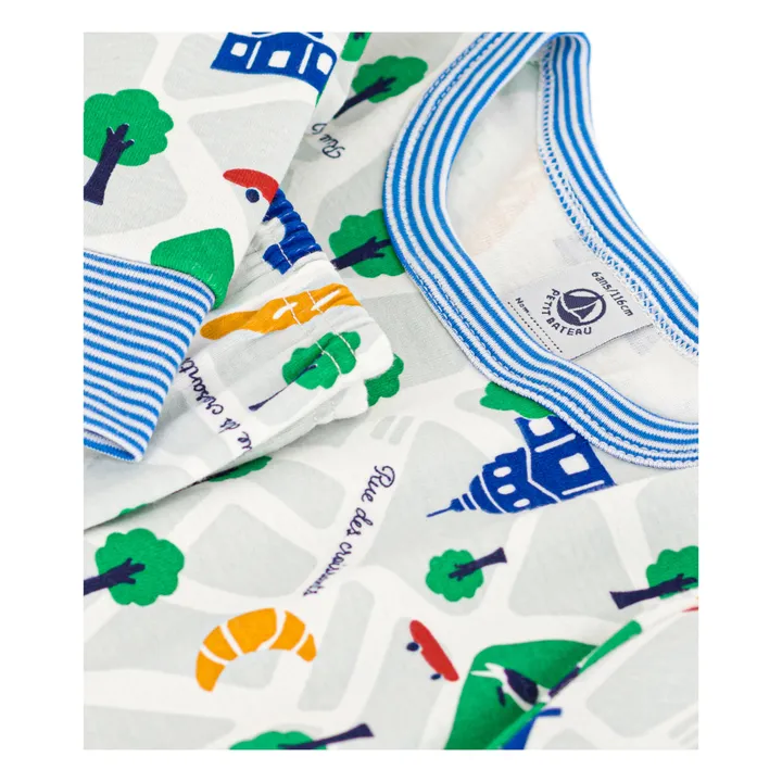 Petit Bateau Ensemble Pyjama Manoe Paris | Bleu