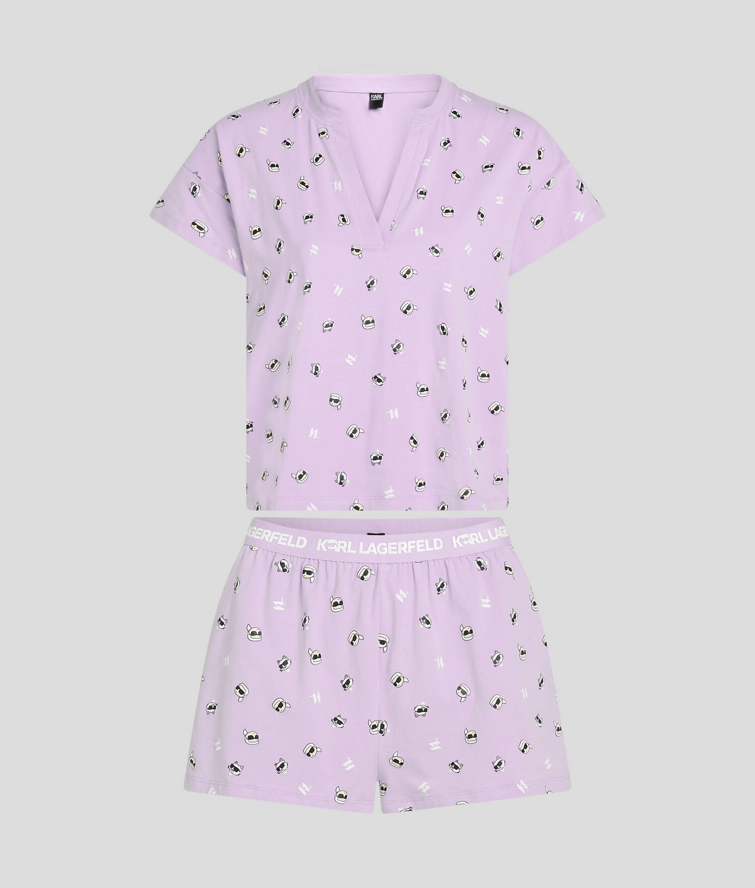ENSEMBLE PYJAMA AVEC SHORT KARL IKONIK