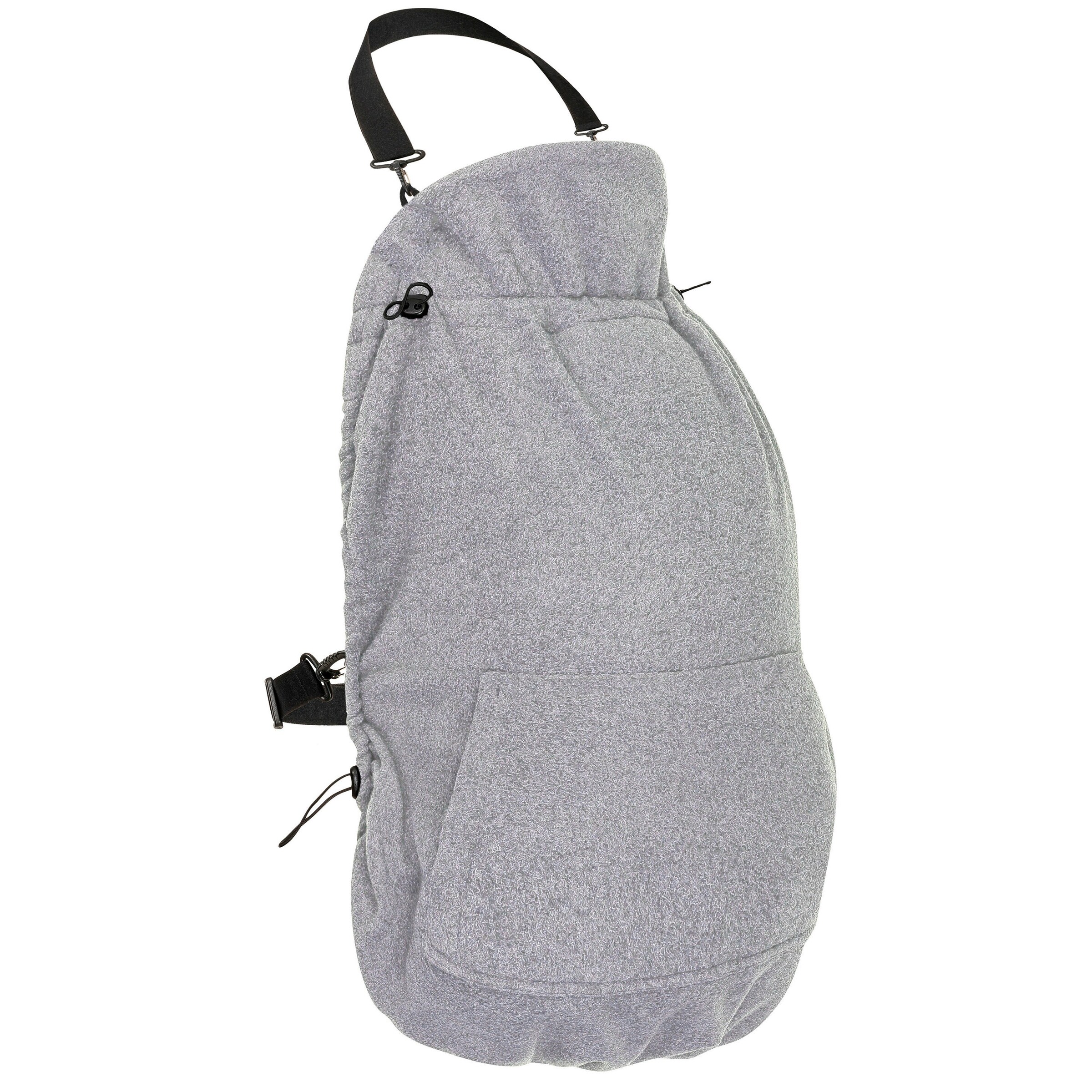 HOPPEDIZ® Tragecover Fleece-Cover Basic stone