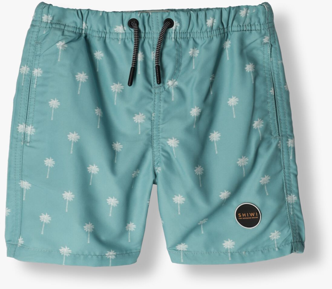 SHIWI blauwe shiwi  swimshort scratched shiwi palm