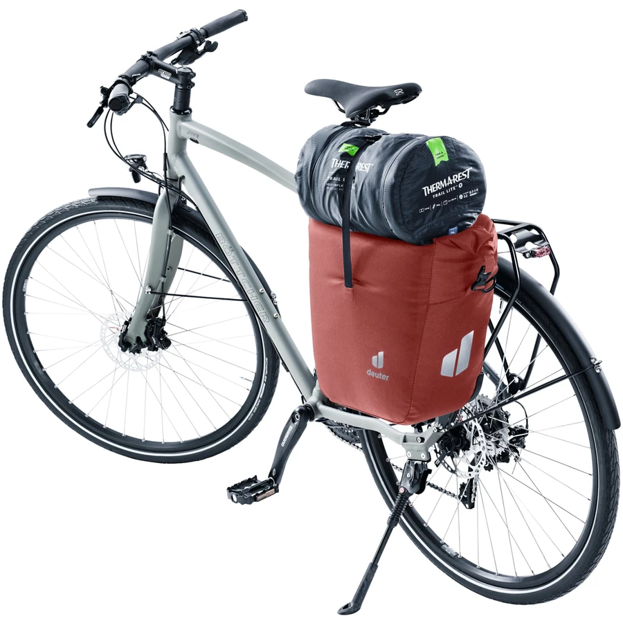 Deuter Valbona 20+5 - Hinterradtasche 40 cm redwood