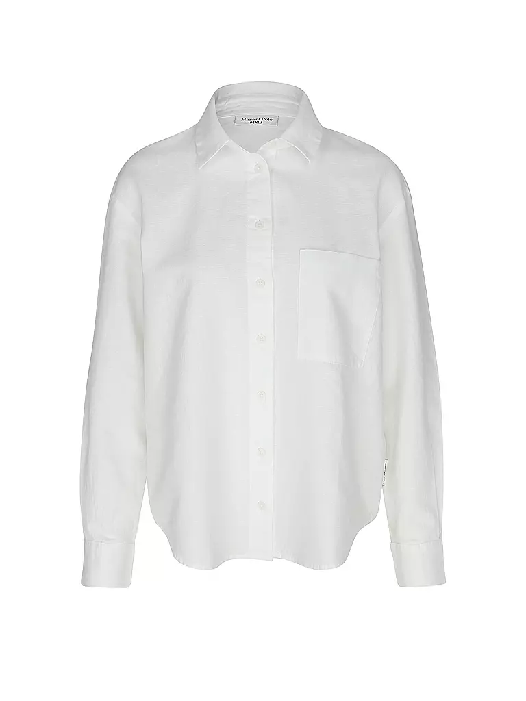 MARC O' POLO DENIM Hemdbluse  weiss