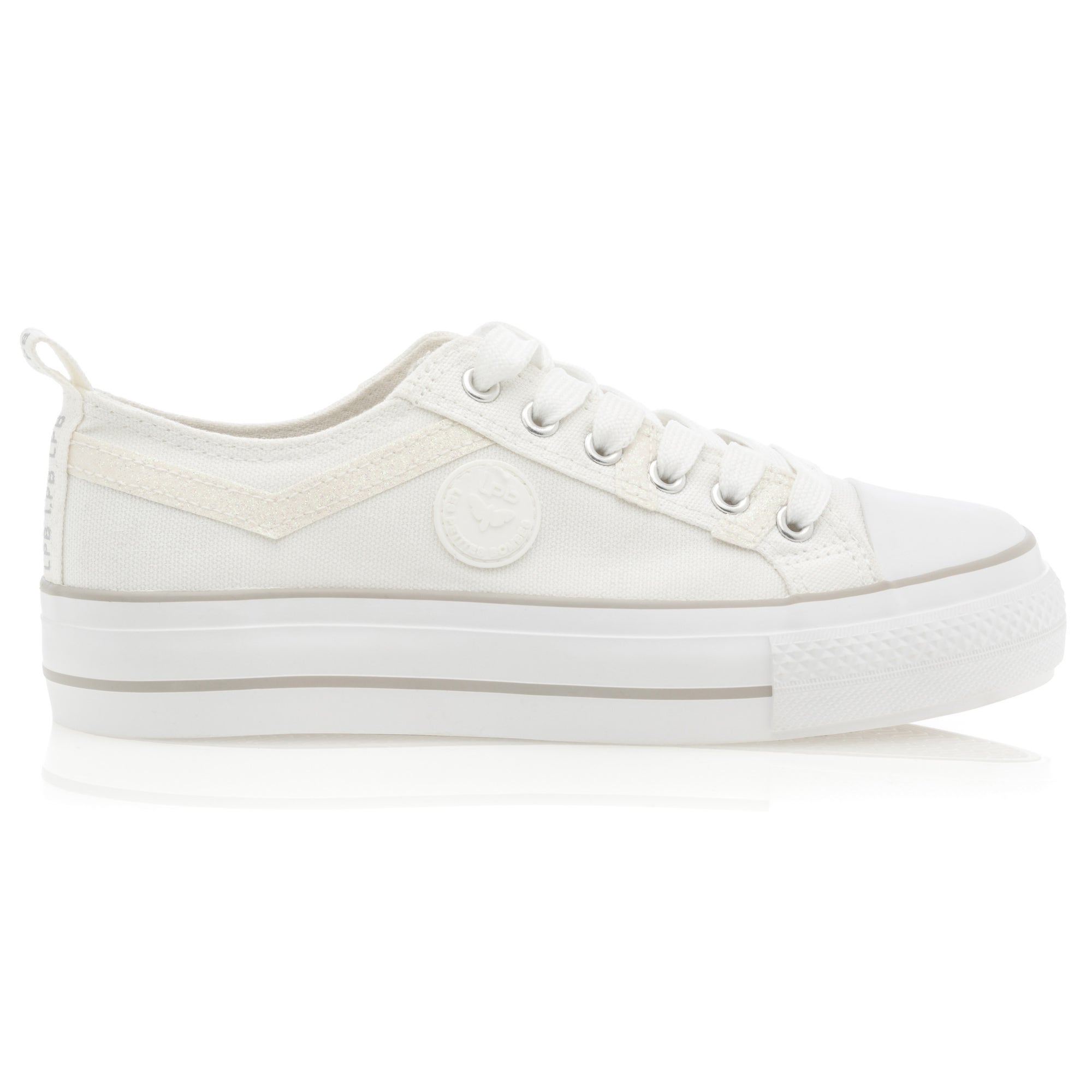 Baskets en toile Femme blanc