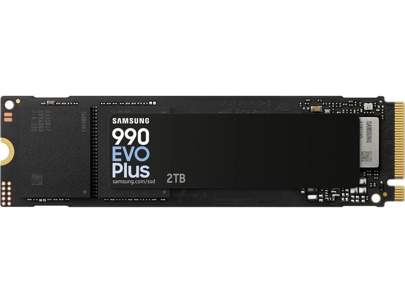 Samsung SSD 990 EVO Plus NVMe M.2 2280 NVMe 2000 GB M.2 2280-Solid State Drive mit 2000 GB