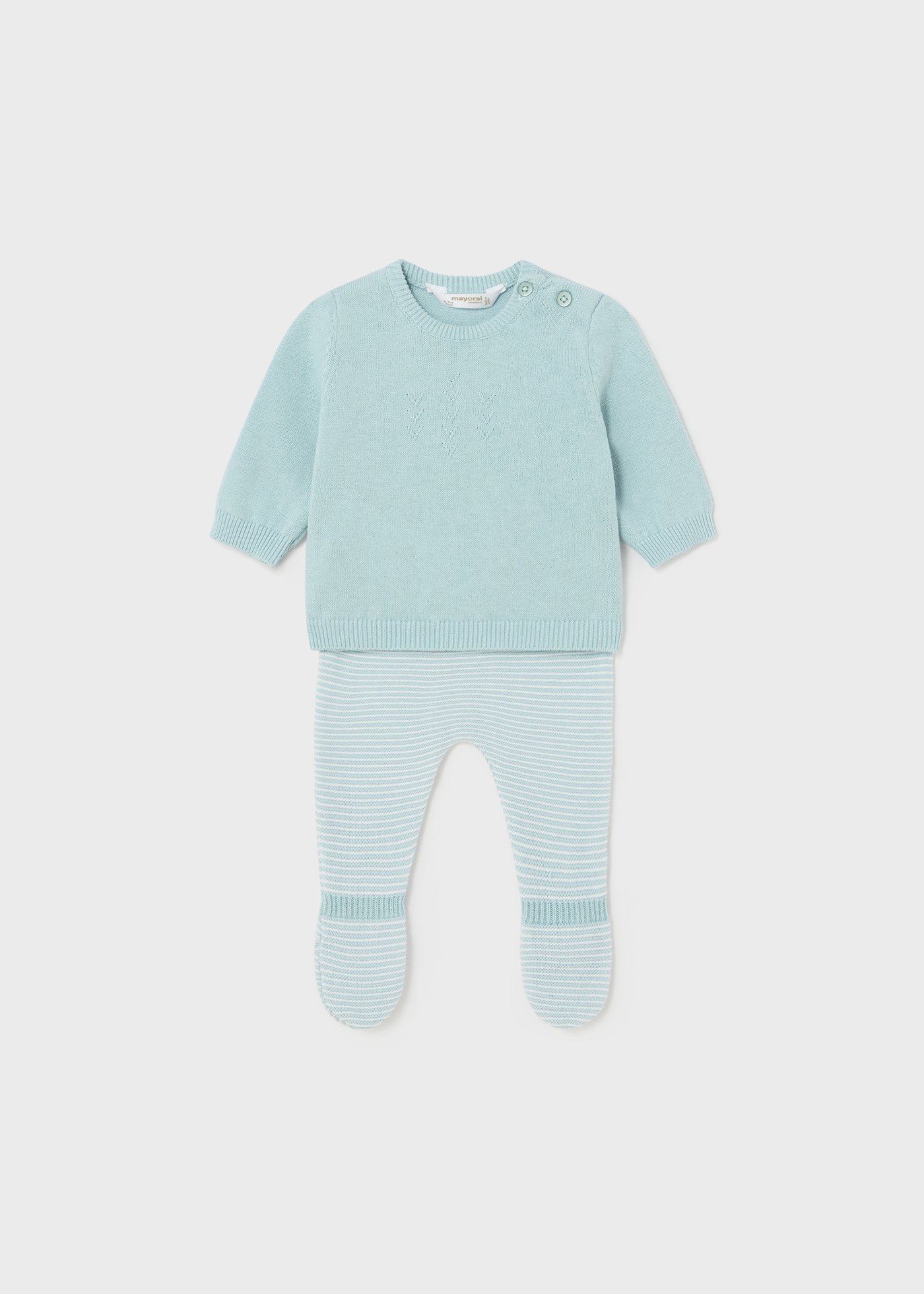 Conjunto Better Cotton Niagara de 2 peças para recém-nascidos