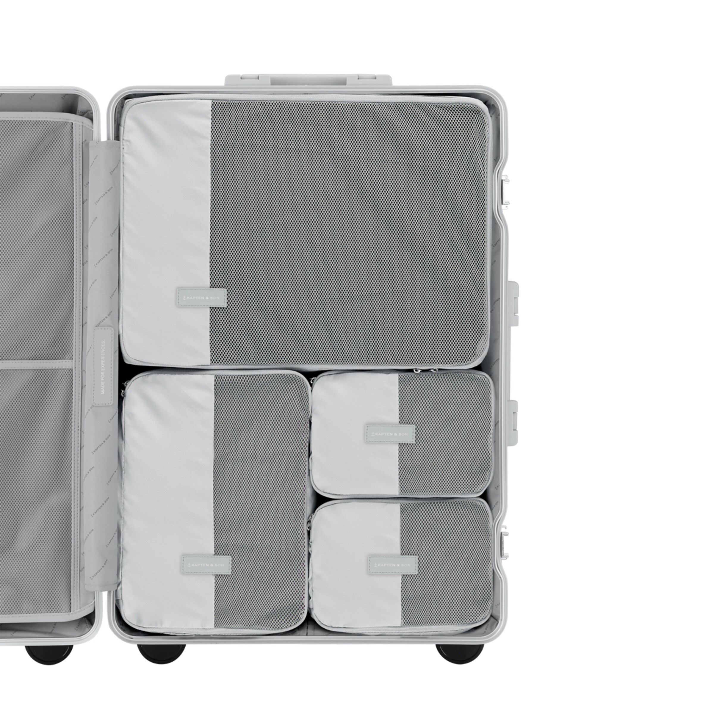 Heathrow Aluminium Check In Silver