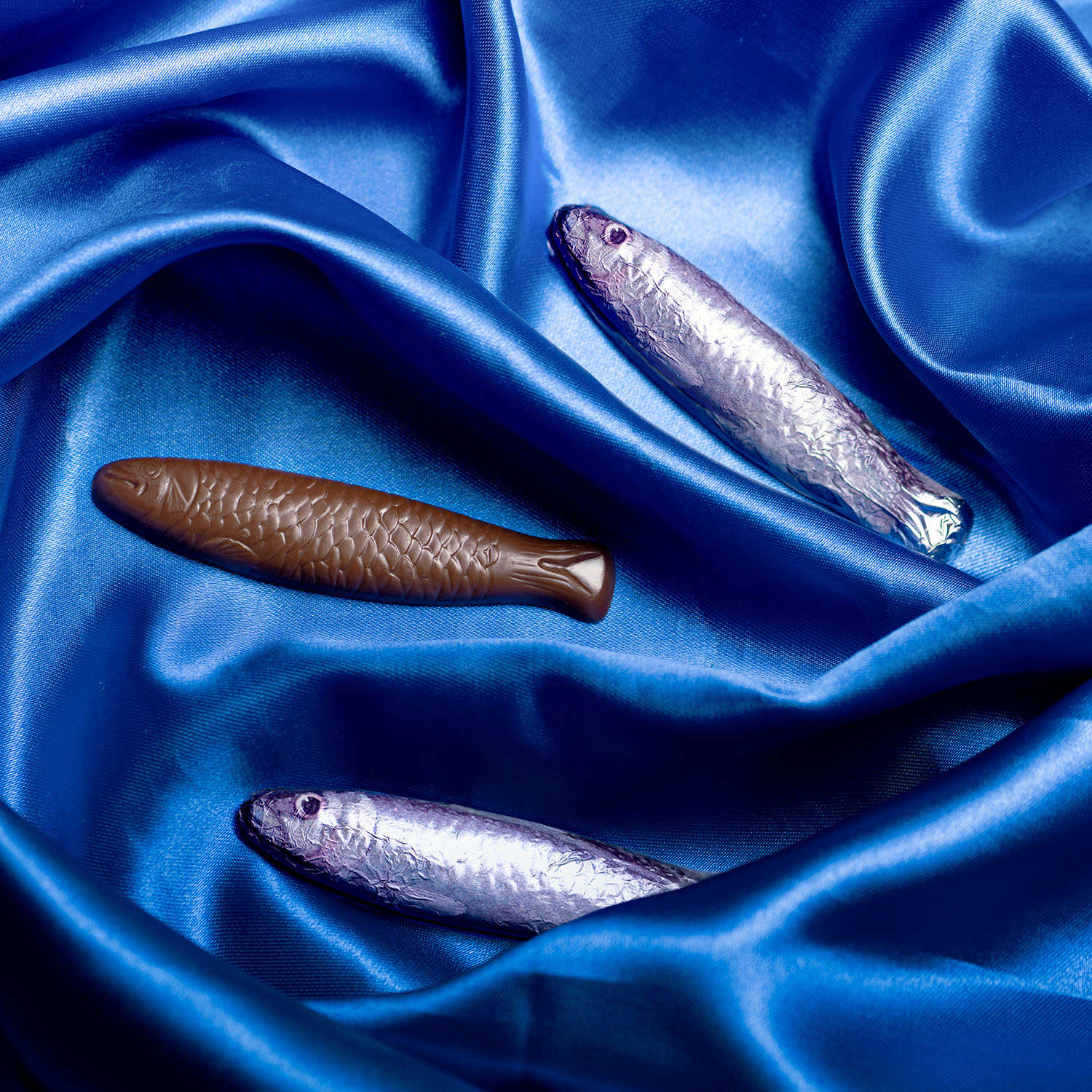 Les sardines en chocolat au lait de Cluizel
