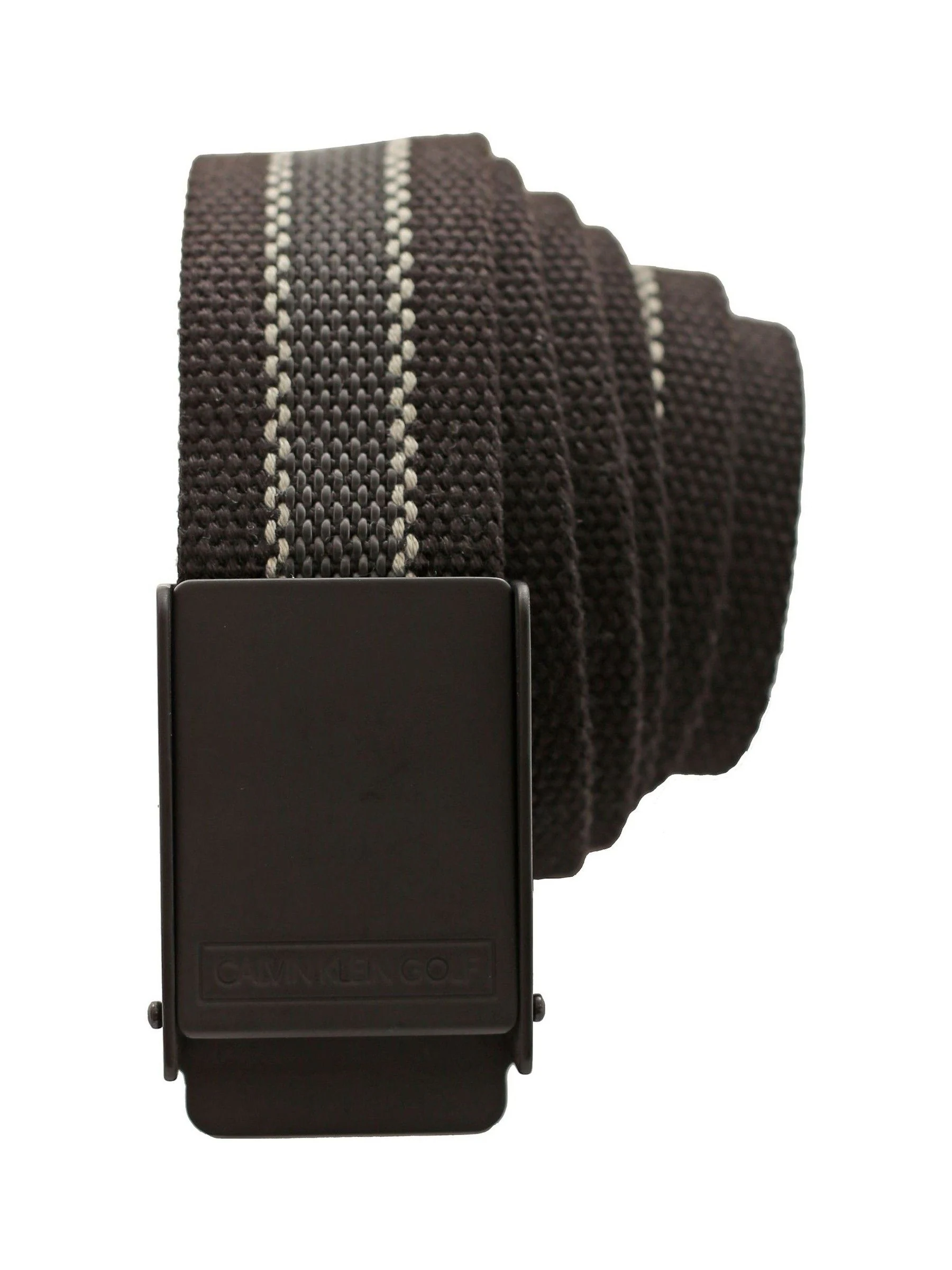 Calvin Klein Golf zwarte webbing riem