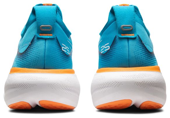 Chaussures de Running Asics Gel Nimbus 25 Bleu Orange