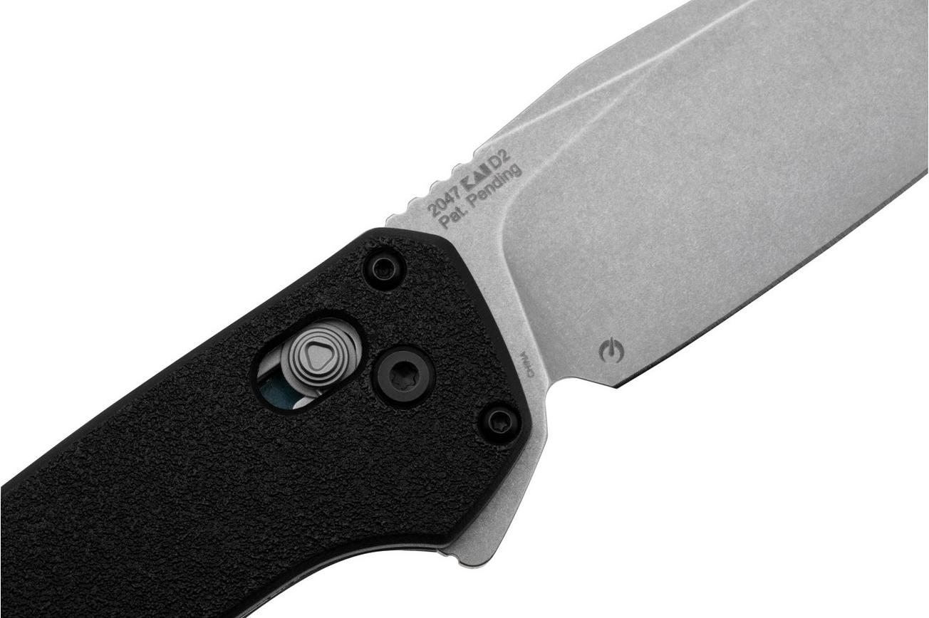 Kershaw Layup 2047 Black GRN, Stonewashed D2 zakmes
