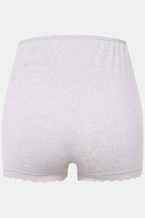 Bellieva Panty mit Überbauch-Einsatz, Saumspitze
