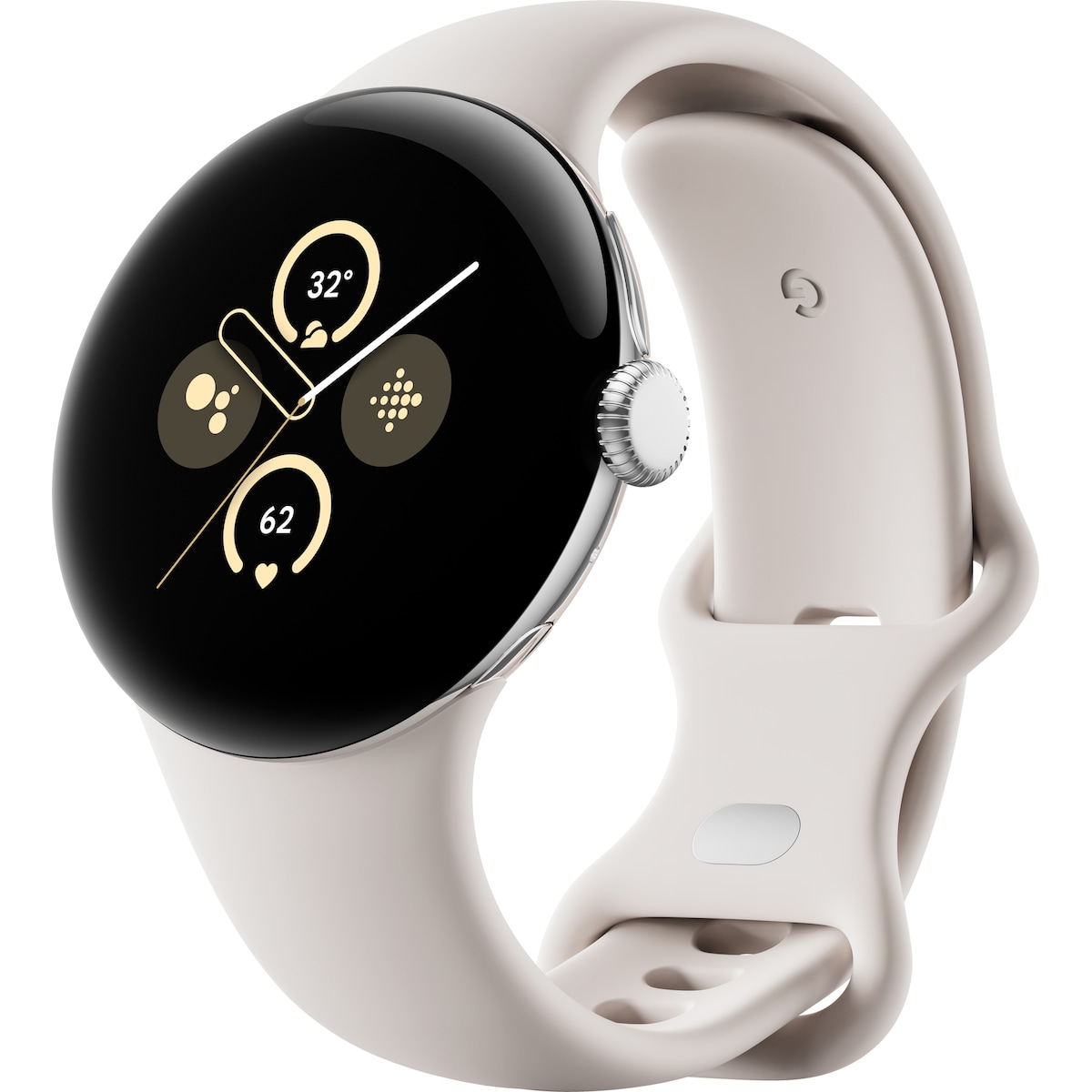 Google Pixel Watch 2 Wi-Fi (Silver/Porcelain)