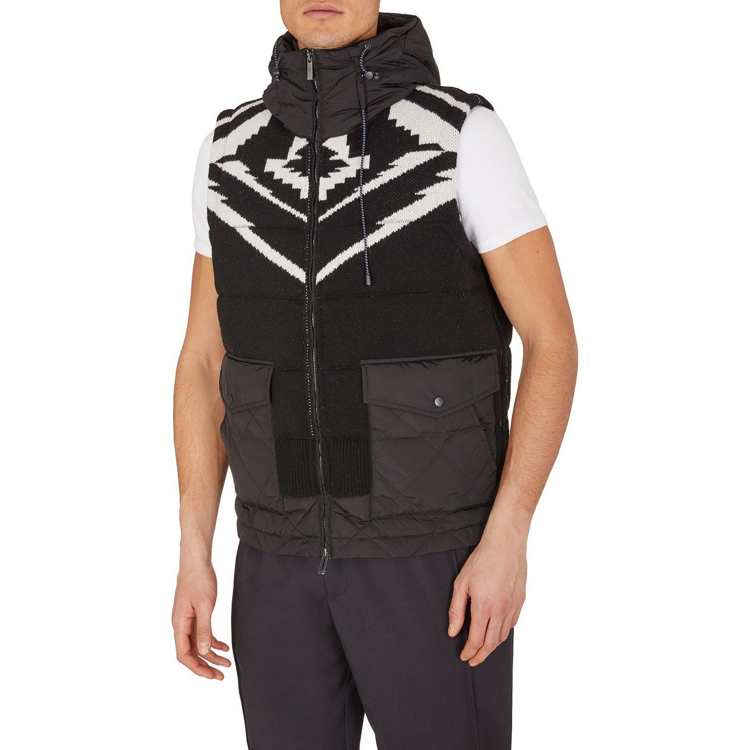 Emporio Armani Short Puffer Gilet Jacket
