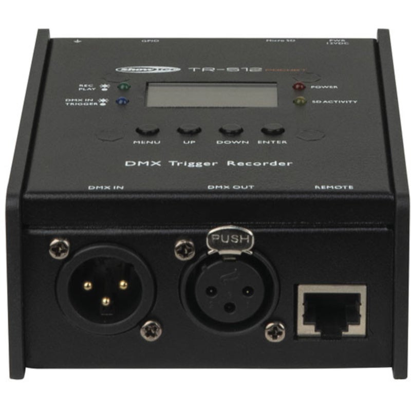 Showtec TR-512 Pocket DMX recorder/playback