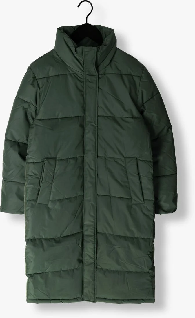 MINUS groene minus gewatteerde jas ava puffer coat