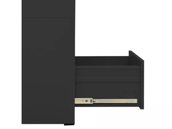 Classeur Anthracite 46x62x133 cm Acier